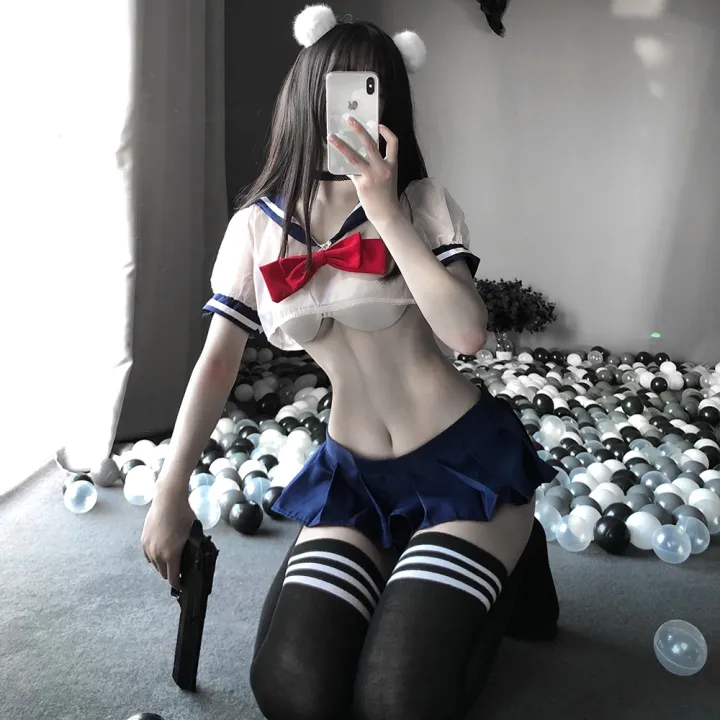 Sexy School Picture - hot} Sexy Lingerie Cosplay School Girl Uniform Porno Corset Robe Costume  Women Stripper Outfit Transparent Kawaii Body Prostitute | Lazada PH