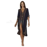 2022 Plus Size Kaftan Dress Women Beach Wear Cover-ups Long Tunic Swimsuit Cover Up Bath Midi Sarong robe de plage