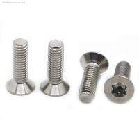 ✱❒№ 5-50pcs GB2673 Flat Countersunk Head Six-Lobe Torx Screw Bolt M1.4 M1.6 M2 M2.5 M3 M4 M5 M6 M8 304 A2-70 Stainless Steel