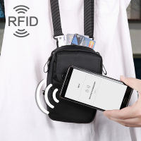 RFID Anti-Theft Neck Travel Document Passport Cover Case Storage Wallet Hidden Money Bag ID Holder Phone Pouch Cross Body Bag