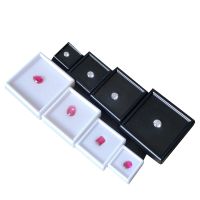 Wholesale Loose Diamond Storage Box Gemstone Collection Case Pendant Jewelry Display Organizer Gem Stone Earring Container Box