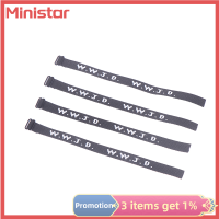 Ministar 4ชิ้นสร้อยข้อมือทางศาสนาสร้อยข้อมือดับบลิวดับบลิวเจดีอะไรจะ Jesus Do Bible Bracelet