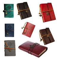 Retro Personality Journal Notepads Ring Binder Diary Notebook
