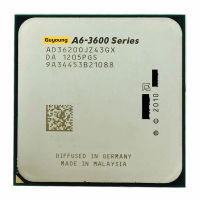 A6-Series A6 A6-3620 3620 2.5 GHz ใช้ FM1ซ็อกเก็ต AD3620OJZ43GX เครื่องประมวลผลซีพียูสามแกน