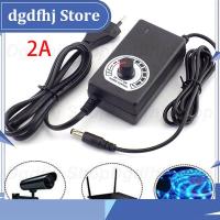 Dgdfhj Shop 3V-12V 2A Power Supply Adjustable AC 100V-240V to DC 12V Power Adapter Universal For CCTV Camera LED Strip Light Router