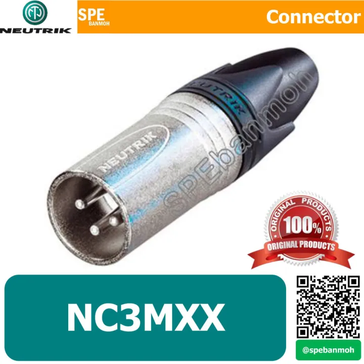 Neutrik Nc3mxx Cannon XLR Maschio 3 Poli - Foto 11