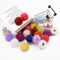 【CC】 10 Pieces Chrysanthemum Wedding Fake Flowers Scrapbooking Decoration Accessories Cheap ArtificialTH