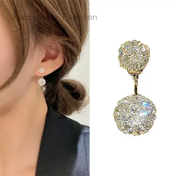 Inspirational Diamond Drop Earrings