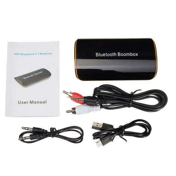 ตัวรับสัญญาณ-บลูทูธ-bluetooth-reciever-รุ่น-boombox-black