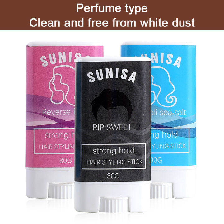SUNISA Sleek Stick Hair Styling Wax With Aloe Vera Extract Argan Oil