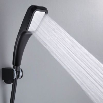 High Pressure Rainfall Shower Head Water Saving Black White Sprayer Nozzle Shower Head Bathroom Accessories  by Hs2023