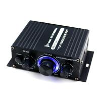 Wanlei เครื่องขยายสัญญาณเสียง DC 12V สำหรับรถยนต์ AK170 Hi-Fi ขนาดเล็ก