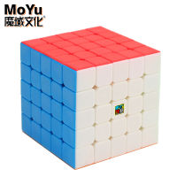 MOYU Meilong 5X5 4X4 3X3 2X2ลูกบาศก์มายากลมืออาชีพ5X5X5 3X3X3 5 × 5 4 × 4ความเร็วปริศนาเด็กอยู่ไม่สุขของเล่นเดิมคิวโบมาจิโค