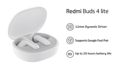 Xiaomi Redmi Buds 4 Lite หูฟังบลูทูธ ไร้สาย แท้ มีประกันศูนย์ไทย