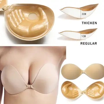 Strapless Cup Invisible Bra Push up Bra Sexy Wireless Seamless up Front  Button Closed Padded Bra - China Bra and Bra Women price