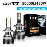 CARLitek Car Headlight H7 Led Headlight 20000LM H1 H4 LED Bulbs Lamps 3000K 4300K 6000K 8000K 80W H8 H9 H11 Lamp Fog Lights Bulbs  LEDs  HIDs