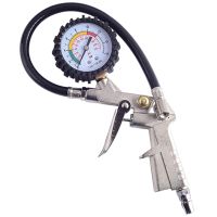 Car Tire Air Pressure Inflator Gauge 0-16bar/0-220psi Mechanical Dial Inflated Pumps Deflated Inflation Motorcycle Repair Tools