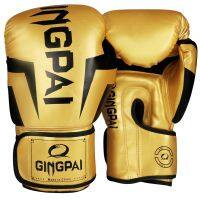 HIGH Quality Adults Women/Men Boxing Gloves Leather MMA Muay Thai Boxe De Luva Mitts Sanda Equipments8 10 12 6OZ Boks