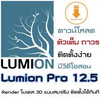 (ส่งทางแชท) Lumion Pro 12.5 โปรแกรมเรนเดอร์ จัดองค์ประกอบ 3D ออกแบบสถาปัตยกรรมสามมิติ เรนเดอร์ผลงาน