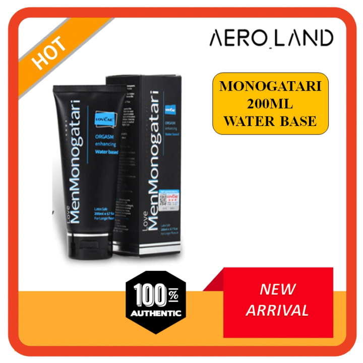 200ml Monogatari Sex Lubricant For Men Anal Lubrication Minyak Pelincir