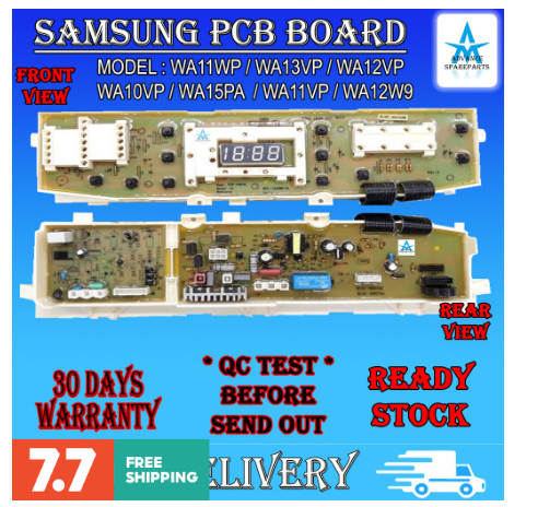 Samsung washing machine printed circuit board PCB cleaning machine ...