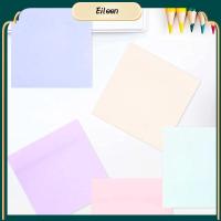 EILEEN แผ่น10แผ่นอุปกรณ์แผ่นจดบันทึกโรงเรียน Notepad แบบโน้ตการติดด้วยตนเอง