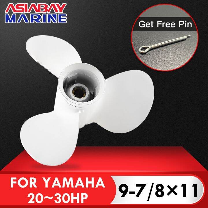 Buitenboordmotor Propeller Voor Yamaha 20hp 25hp 30hp 9 7/8*11 Boot