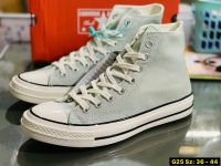 รองเท้าCONVERSE CHUCK 70 VINTAGE OX LIGHT GREY SIZE.36-44 ( พร้อมกล่อง ) รองเท้าแฟชั่น รองเท้าหุ้มข้อ รองเท้าลำลอง *พร้อมส่ง*