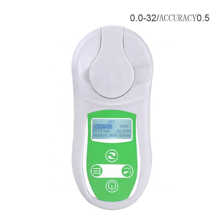 Ready Stock】【Shipped the same day the order is placed】Digital Brix  Refractometer Sugar Testing Meter 0-53% Temperature Compensation Sugar  Juice Brix Concentration Detector