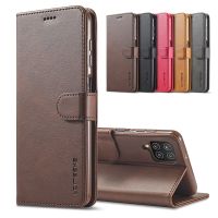 【Enjoy electronic】 Case For Samsung A12 5G Case Leather Vintage Phone Cases On Hoesje Samsung Galaxy A12 5G Case Flip Magnetic Wallet Cover A 12 5G