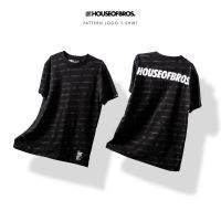 Hobs® เสื้อยืด Pattern Logo T-Shirt