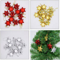 Christmas Ball Ornaments Christmas Bauble Decorations Six-pointed Star Ornaments Ornamental Christmas Balls Christmas Party Supplies