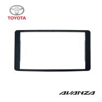 หน้ากาก AVANZA หน้ากากวิทยุติดรถยนต์ 7" นิ้ว 2 DIN TOYOTA โตโยต้า อแวนซ่า ปี 2012-2016 สีดำ สำหรับเปลี่ยนเครื่องเล่นใหม่ CAR RADIO FRAME