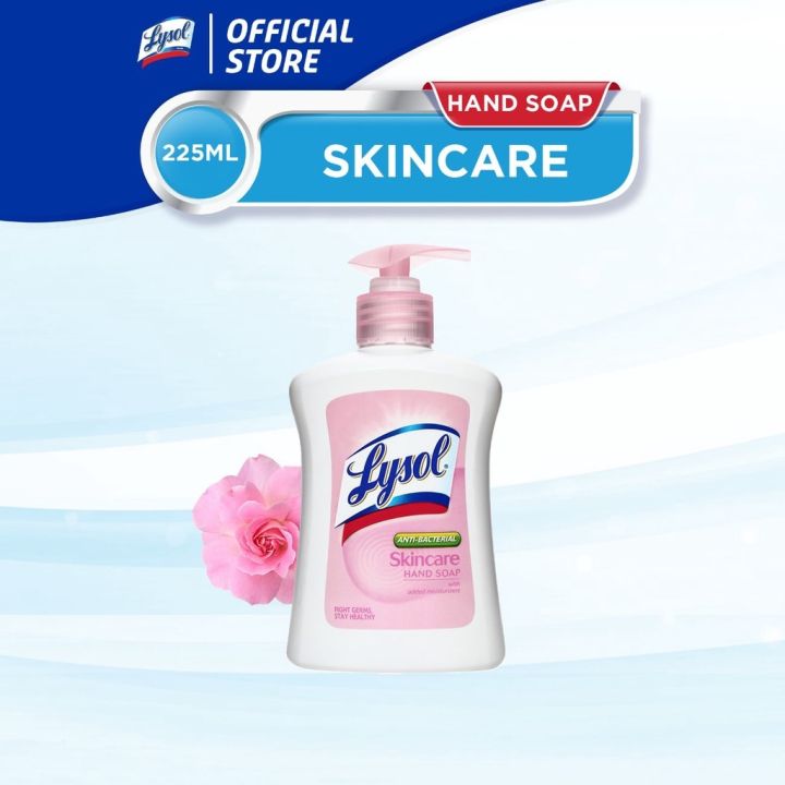 ♂﹊☾ Lysol Antibacterial Hand Soap Skincare 225ml Lazada Ph 3271