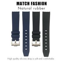 Rubber Watchband 19mm 20mm 21mm 22mm High quality Silicone Strap Fit for Rolex Submariner Hulk GMT Milgauss Yacht Master Deepseaby Hs2023