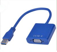 ✾△ USB3.0 Video Graphic Card Display External Cable Adapter for WIN7 WIN8 Vista 1080P/ USB 3.0 to VGA Adapter Connector