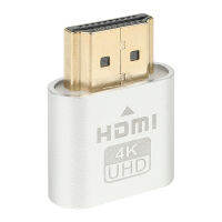 4K Ultra High-Definition Gold-Plated Hdmi-Compatible Virtualizer Portable Dummy Plug Edid Display โกงสนับสนุนทุกระบบ