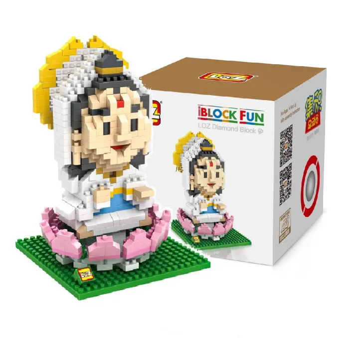 ของเล่น ตัวต่อ เลโก้ ชุดตัวการ์ตูน  Guan Yin Pu Sa จำนวน 580 ชิ้น_9604