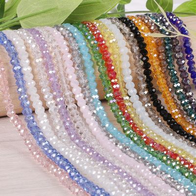 165-168pcs/bag 2mm small mini Crystal Roundle Glass Beads Faceted Loose Beads For DIY Craft Making Garment Sewing Accessories