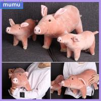 MUMU ของเล่นเด็ก Super Soft ของขวัญ Kawaii ตุ๊กตา andamp; ตุ๊กตาสัตว์ หมูจำลอง ตุ๊กตา Plush หมอนหมูสีชมพู