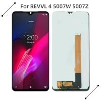 หน้าจอ LCD และ Digitizer ประกอบเต็มตัวเครื่องสำหรับ T-Mobile REVVL 4 5007W ชิ้นส่วนอะไหล่จอแอลซีดีโทรศัพท์5007Z มือถือ