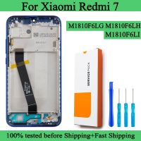 จอ Lcd แบบดั้งเดิม M1810F6LI M1810F6LG M1810F6LH เหมาะสำหรับ Xiaomi Redmi 7แสดงผลหน้าจอสัมผัสดิจิไทเซอร์สำหรับ Redmi 7หน้าจอ LCD