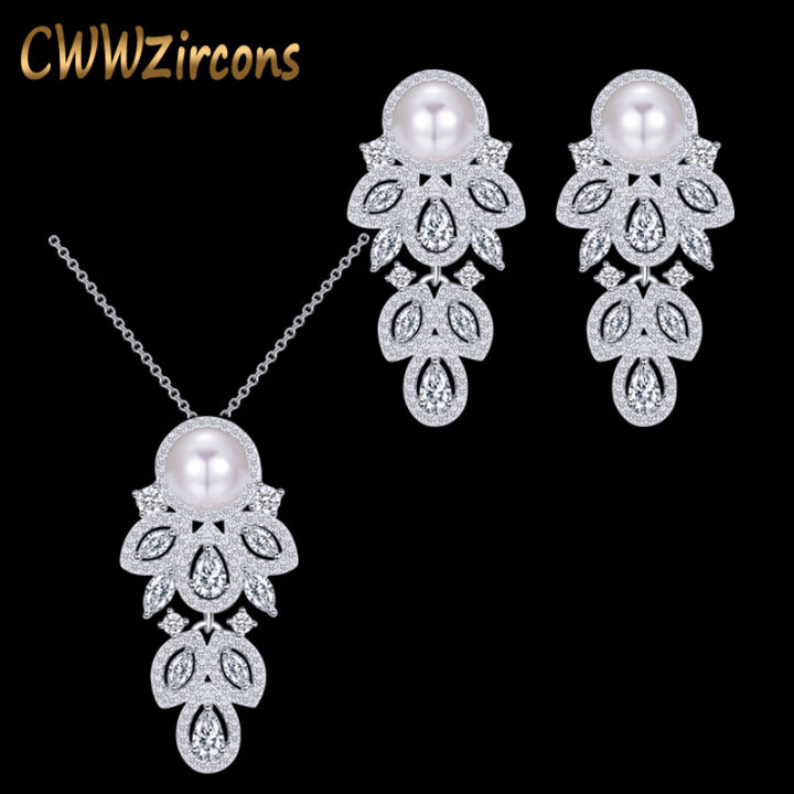 cwwzircons-2020-fashion-brand-long-dangle-cz-crystal-925-sterling-silver-pearl-necklace-earrings-jewelry-sets-for-women-t164