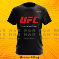 PROMOSI HEBAT BAJU UFC SHIRT UFC CHAMPIONSHIP REEBOK SPORT BAJU LELAKI PEREMPUAN T SHIRT!! 100 COTTON