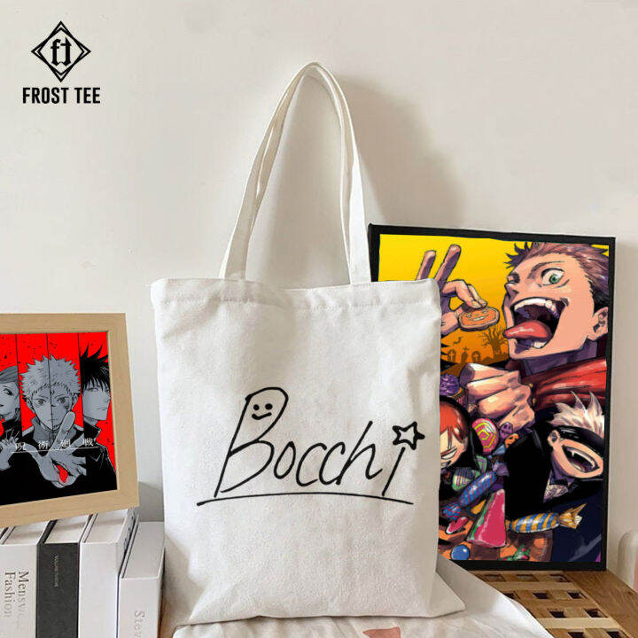 Bocchi the Rock Bocchi Signature Anime Tote Bag | FROST TEE | Lazada PH