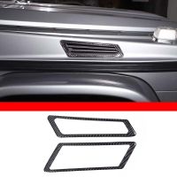 For 2007-2018 Mercedes-Benz G-Class W463 Soft Carbon Fiber Car Hood Side Air Outlet Sticker Car Exterior Protection Accessories