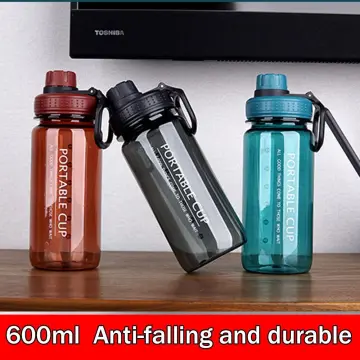 780ml Portable Clear Water Bottle Bpa Free Plastic Tea Coffee Cup