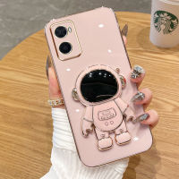 AnDyH 2023 New Design For OPPO Realme V20 C30 10 4G 10Pro 5G 10Pro Plus 5G C33 C30S 5Pro V3 7 7Pro Case Luxury 3D Stereo Stand Bracket Astronaut Fashion Cute Soft Case