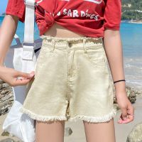 COD jfdss C M Summer Fashion New High Waist All-match Wide Leg A-line Loose Women Denim Shorts