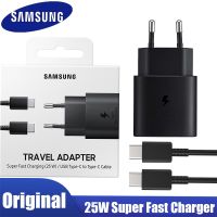 [CNIU digital accessories] ออริจินัล25W Samsung ที่ชาร์จ Usb อะแดปเตอร์แปลงไฟฟ้าชนิด C เร็วมาก S21 S22กาแล็กซี่ Note20 S21มากหมายเหตุ10 5G A71